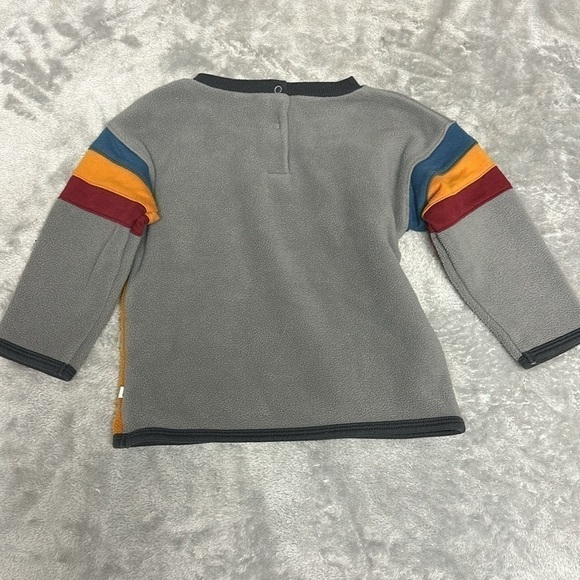 Petit Lem - Long sleeve pullover fleecy sweatshirt. Size 3 months - Picture 4 of 4